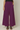 Female wearing a Purple Solid Color    Style Cotton Slub Pant