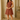 Female wearing a Rust Warli Print Babydoll Dress