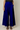 Female wearing a Blue Solid Color    Style Cotton Slub Pant