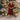 Female wearing a Maroon Solid Color   A-Line Style Notched Neckline Cotton Slub Dress