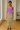 Female wearing a Purple Solid Color Western Square Neckline Top