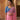 Scalloped Ikat Blouse with Pink Cotton Saree