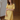 Female wearing a Yellow Solid Color Tunic V-Neck Neckline Shirt Collar Dress