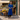 Female wearing a Blue Solid Color   Panel Style Notched Neckline Cotton Slub Kurta