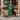 Female wearing a Green Solid Color   A-Line Style V-Neck Neckline Cotton Slub Dress