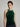 Emerald Velvet Halter Neck Blouse